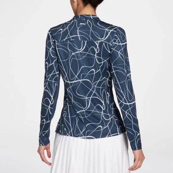 Slazenger Women's UV 1/4 Zip Long Sleeve Golf Shirt - Picture 3 of 7